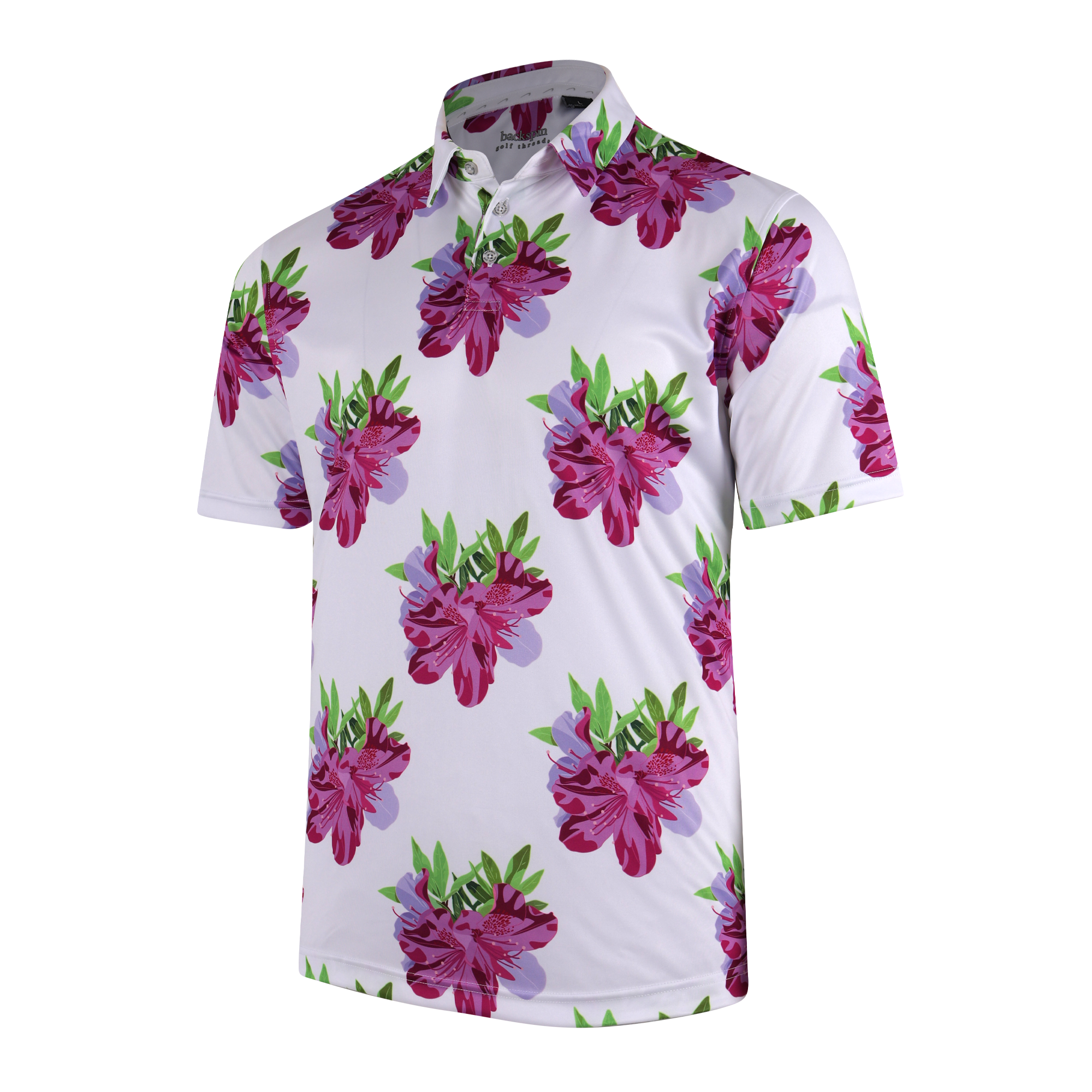 Azalea Knit Polo - Full Print